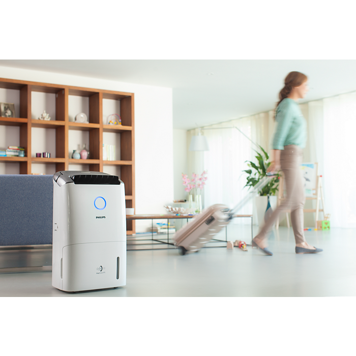 Series 5000
2-in-1 Air purifier and dehumidifier Series 5000
2-in-1 Air purifier and dehumidifier